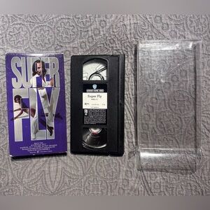 Super Fly Vintage Rare VHS Warner Home Video Street Life Ron O’Neal Carl Lee